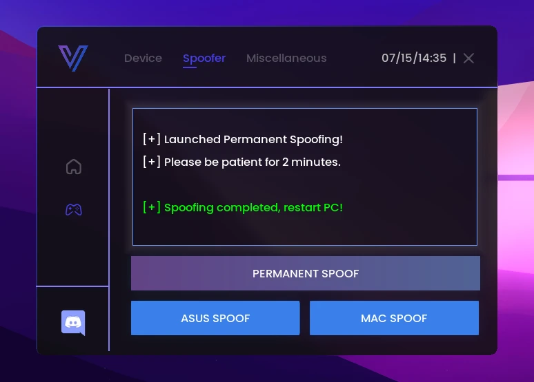 Verse Perm Spoofer